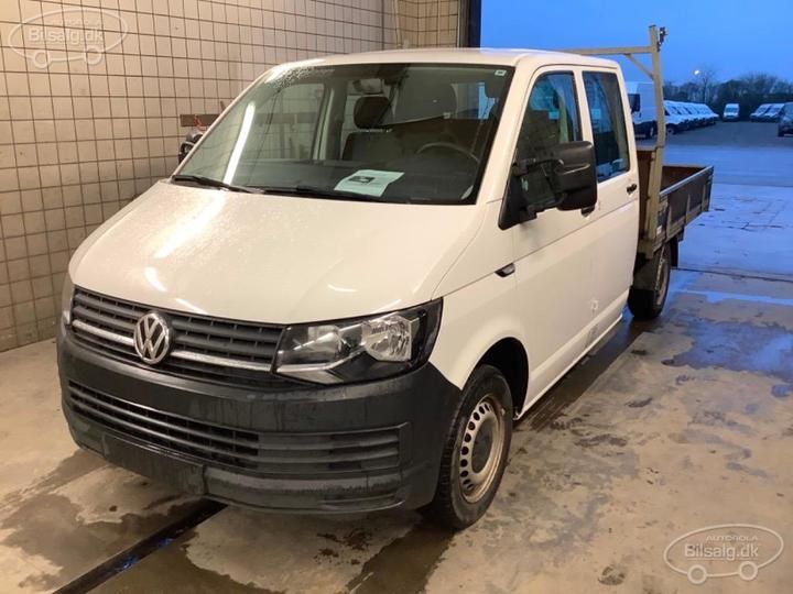 volkswagen transporter flatbed double cab 2016 wv1zzz7jzhx008214