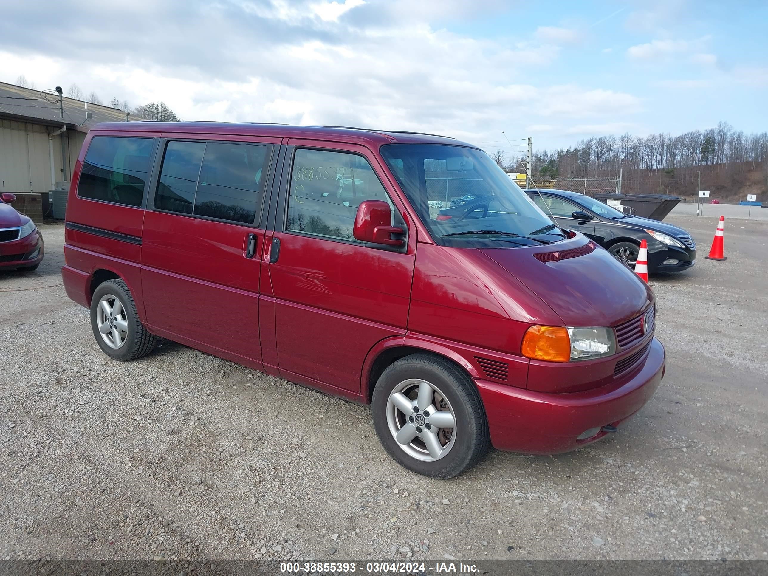 volkswagen eurovan 2003 wv2mb47033h011042