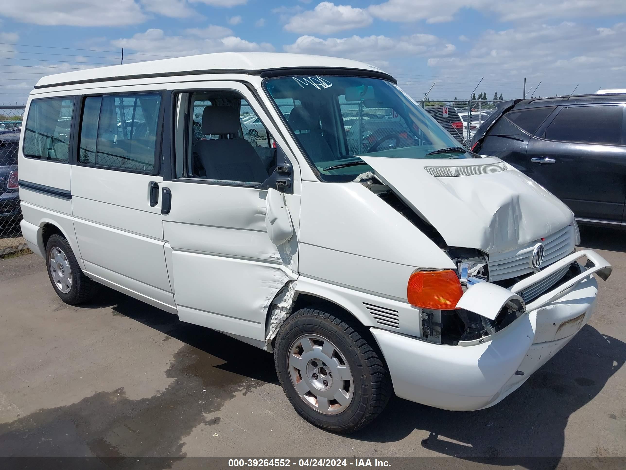 volkswagen eurovan 2000 wv2nh4702yh148189