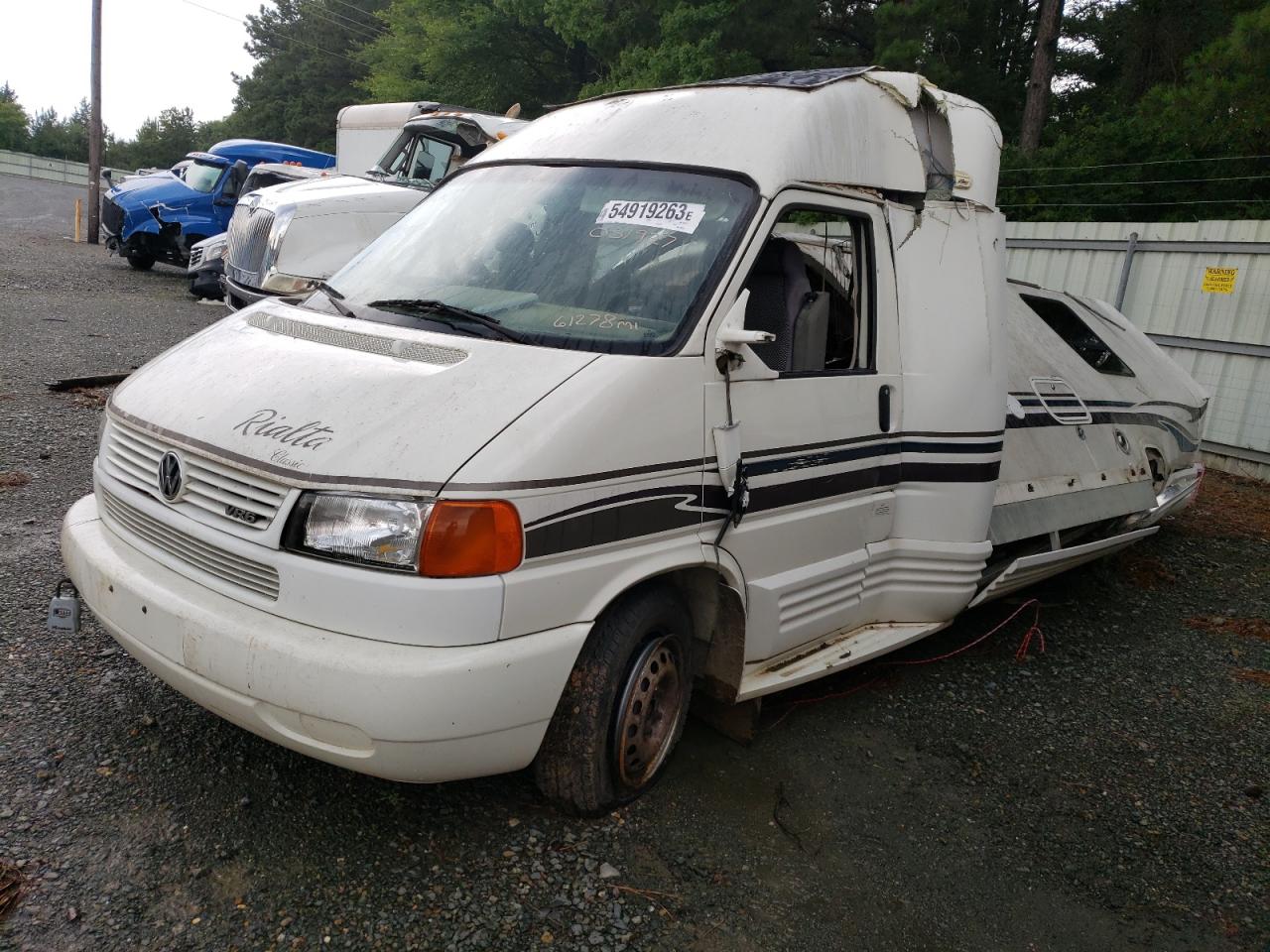 volkswagen eurovan 1999 wv3ah2701xh031927