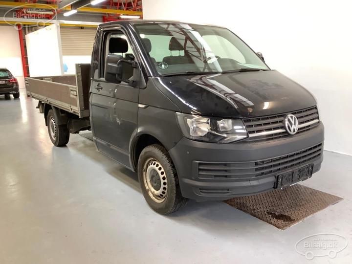 volkswagen transporter flatbed single cab 2017 wv3zzz7jzhx022190