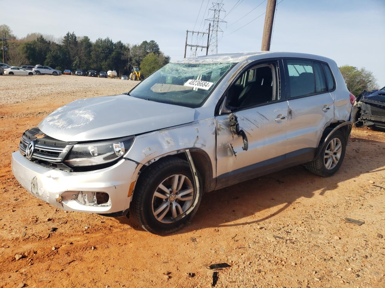 volkswagen tiguan 2014 wvgav3axxew622690