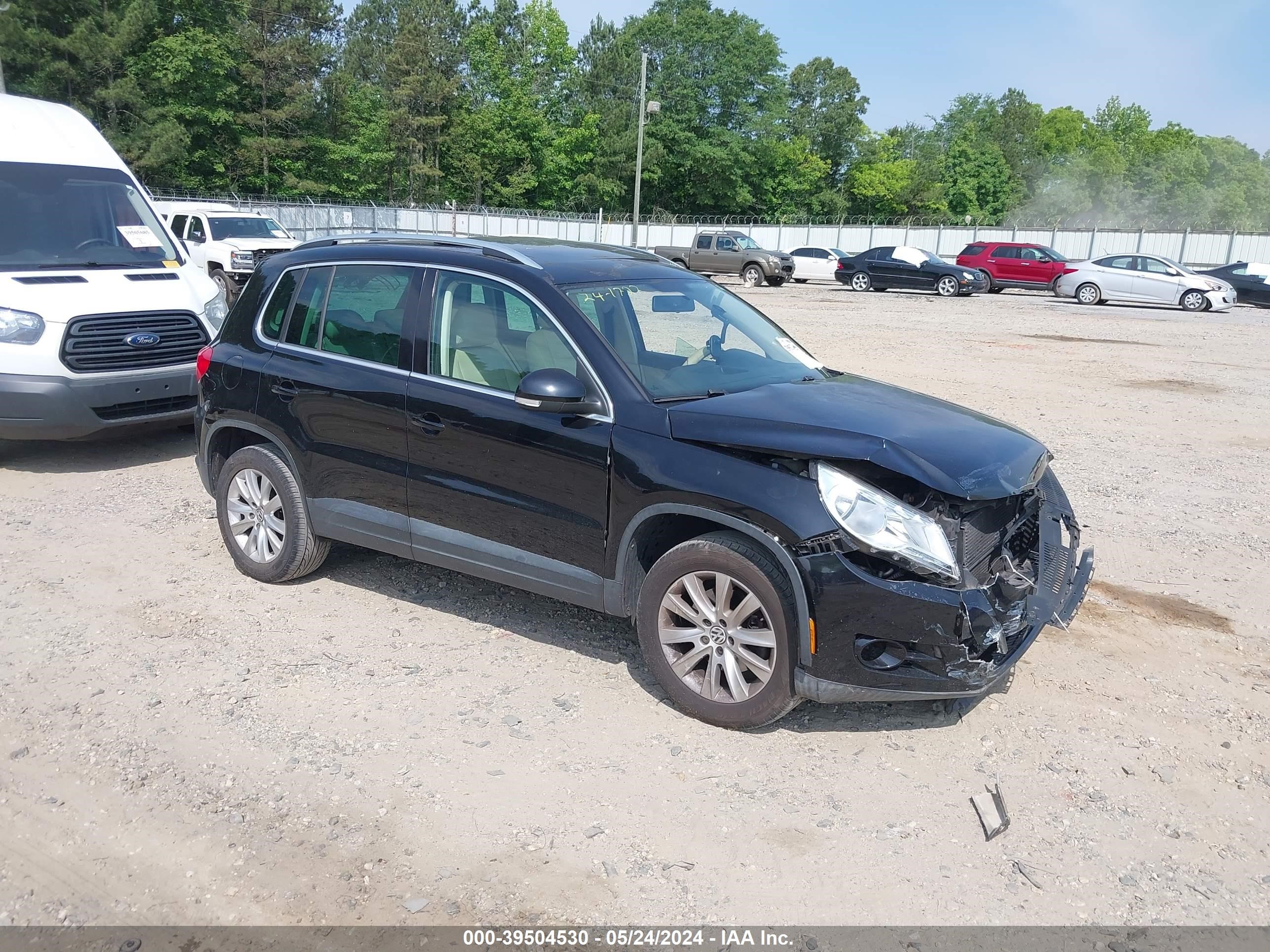 volkswagen tiguan 2009 wvgav75n49w004478