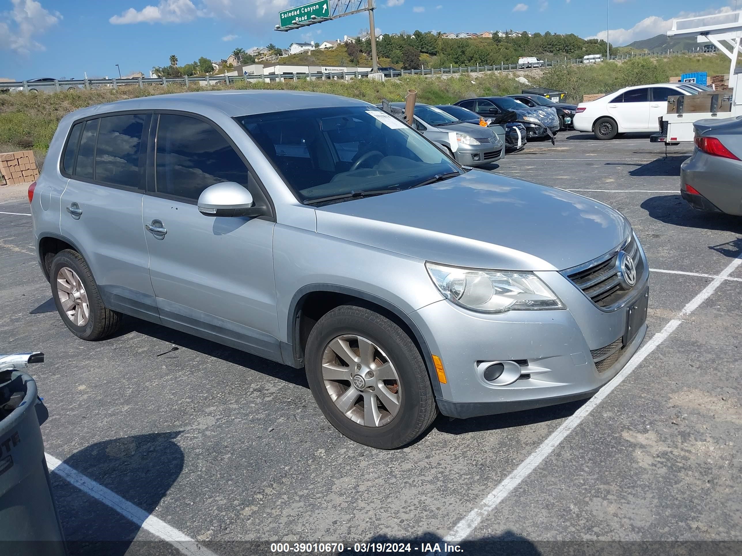 volkswagen tiguan 2009 wvgav75n59w001816