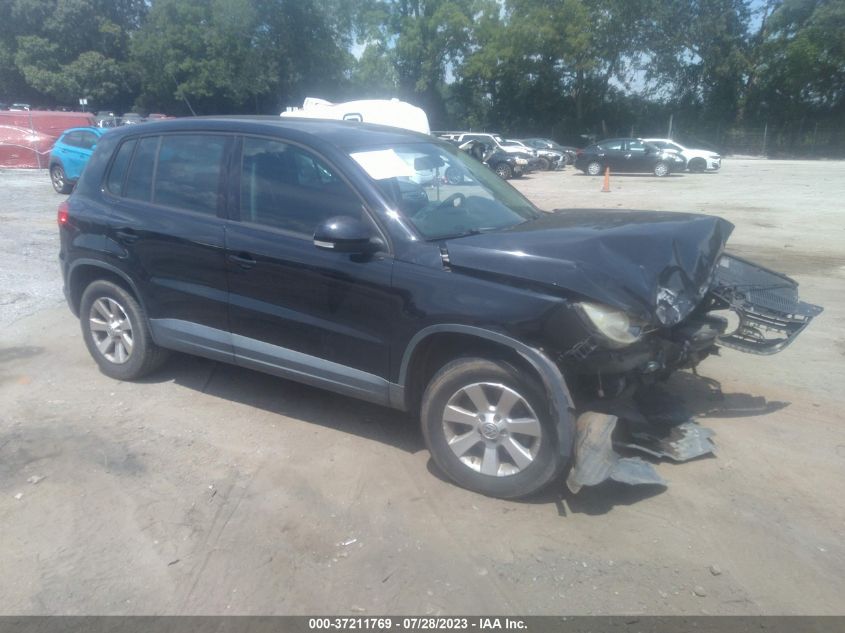 volkswagen tiguan 2009 wvgav75nx9w534244