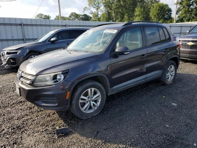 volkswagen tiguan s 2016 wvgav7ax4gw585839