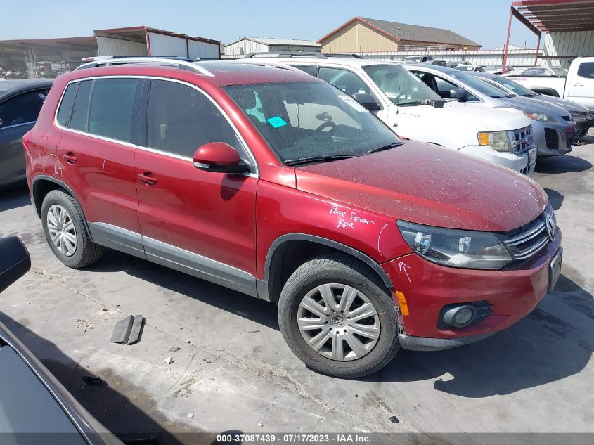 volkswagen tiguan 2012 wvgav7ax8cw002733