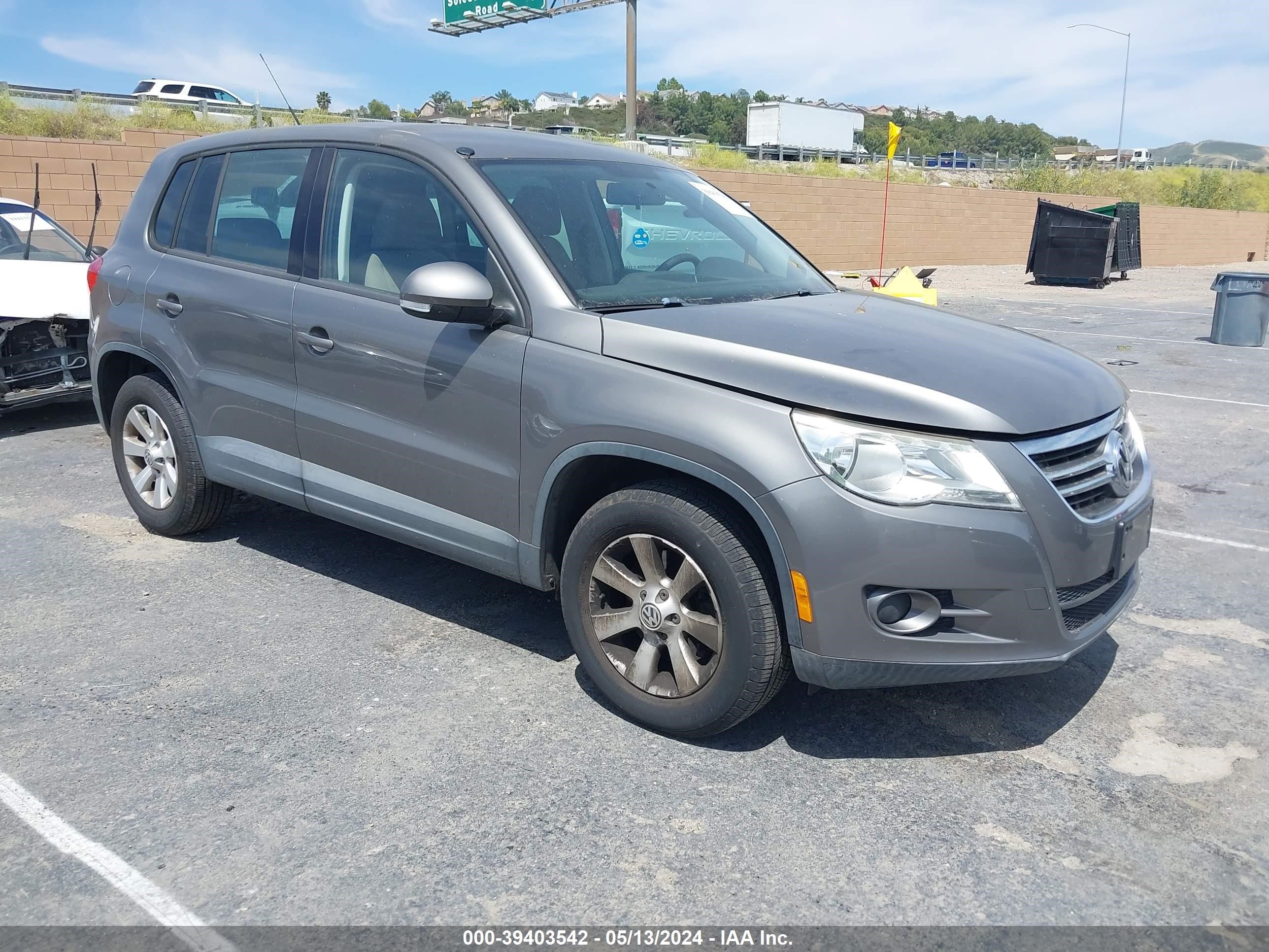 volkswagen tiguan 2009 wvgav95n99w527362