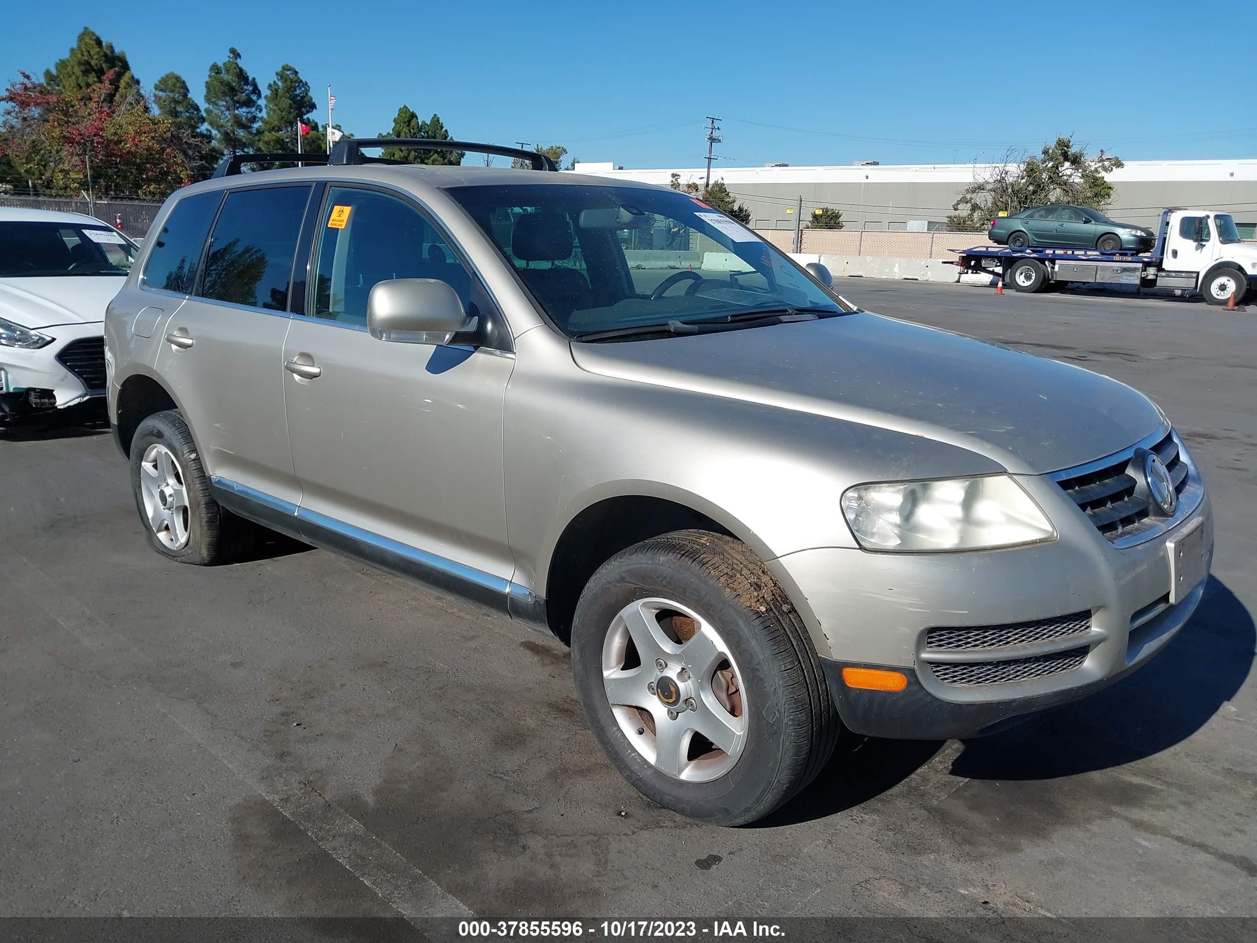 volkswagen touareg 2004 wvgbc67l74d014233