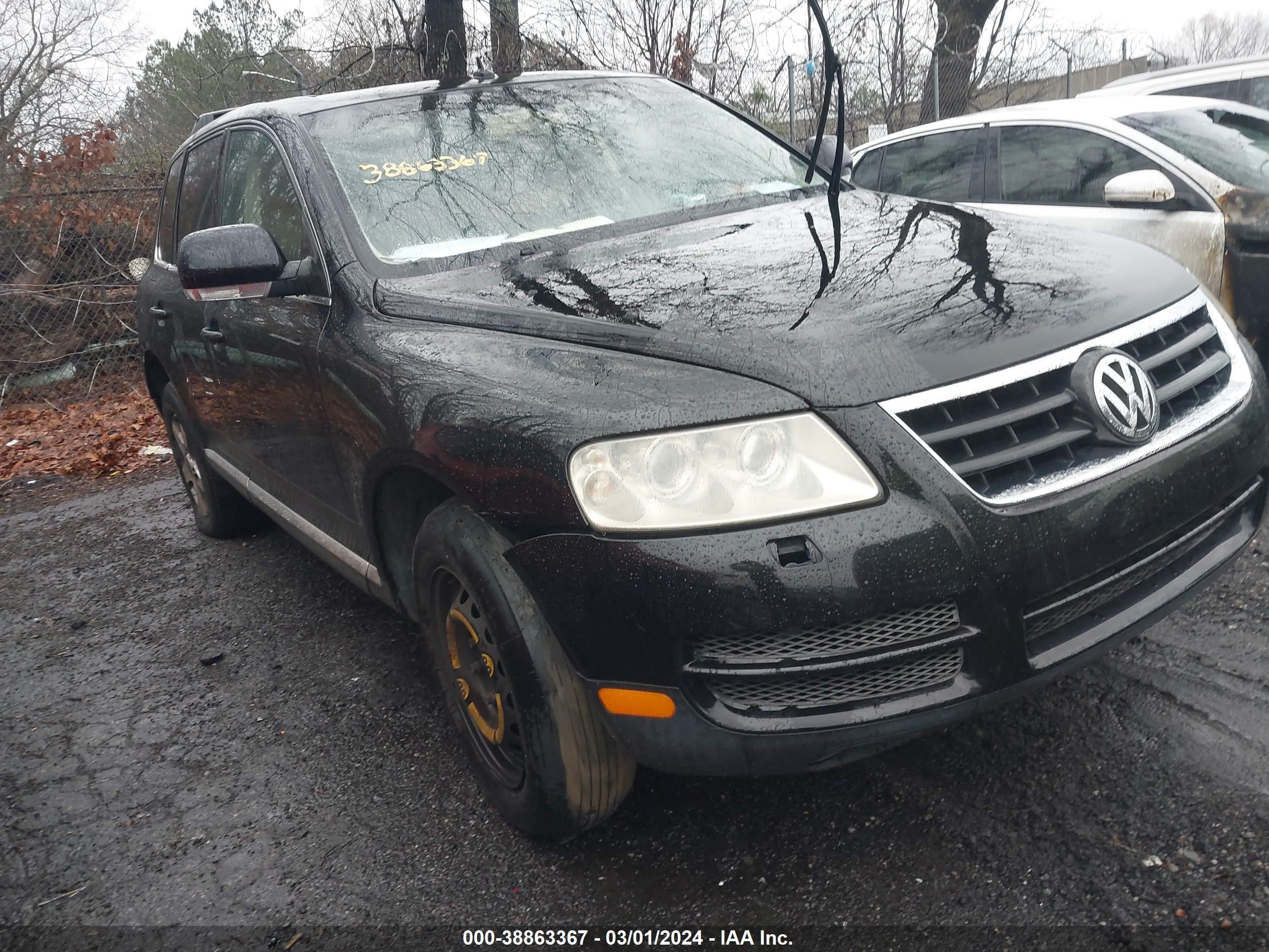 volkswagen touareg 2004 wvgbc77l04d067717