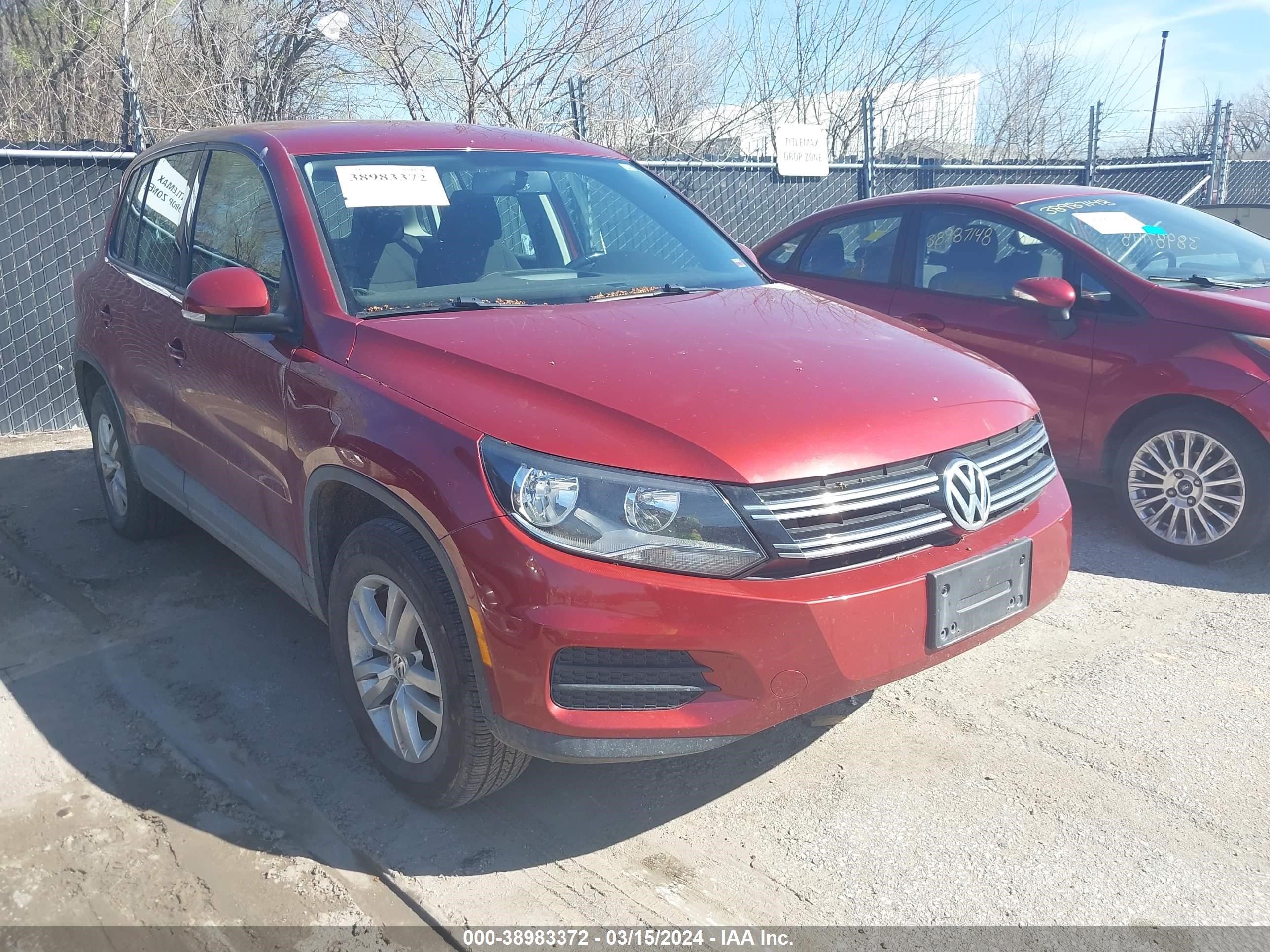 volkswagen tiguan 2013 wvgbv3ax4dw076438