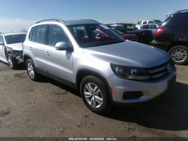 volkswagen tiguan 2017 wvgbv7ax0hk026060