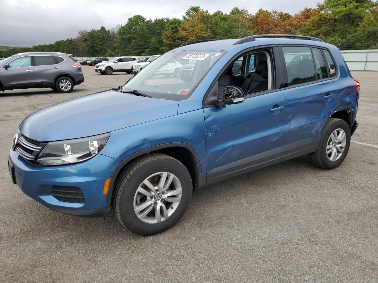 volkswagen tiguan 2016 wvgbv7ax2hk004447