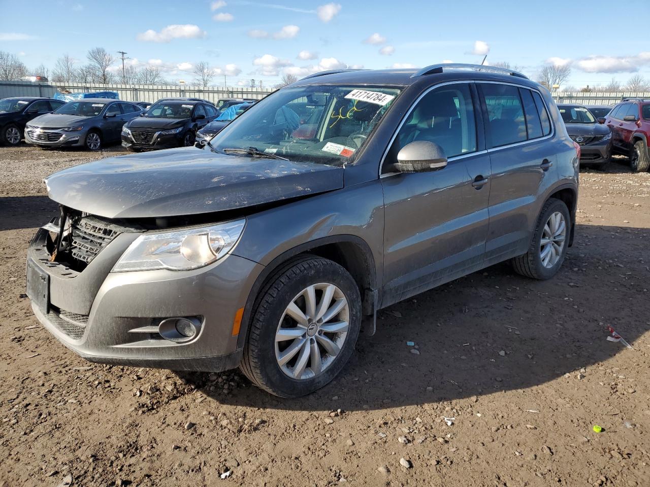 volkswagen tiguan 2011 wvgbv7ax4bw550425