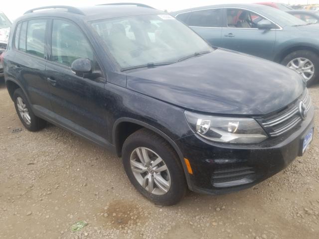 volkswagen tiguan s 2017 wvgbv7ax4hw504652