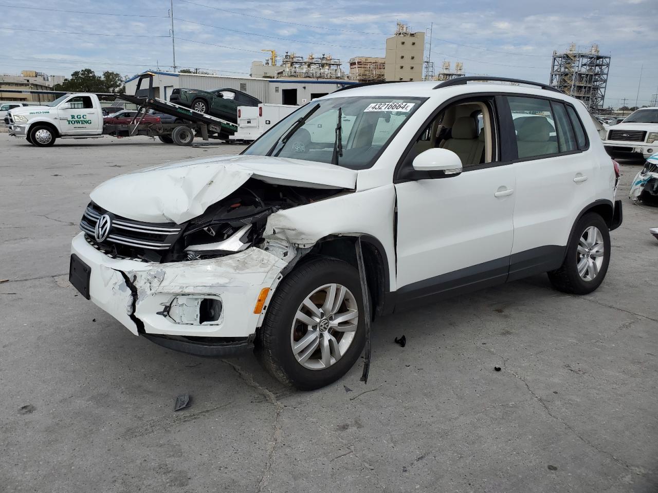 volkswagen tiguan 2017 wvgbv7ax6hw501476