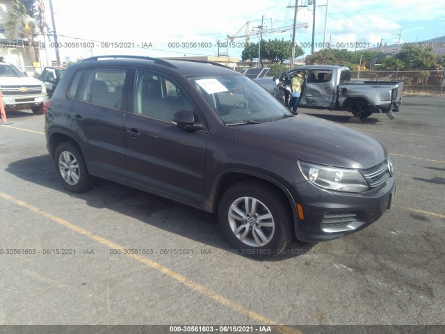 volkswagen tiguan 2016 wvgbv7ax8gw583466