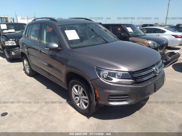 volkswagen tiguan 2016 wvgbv7ax9gw541176