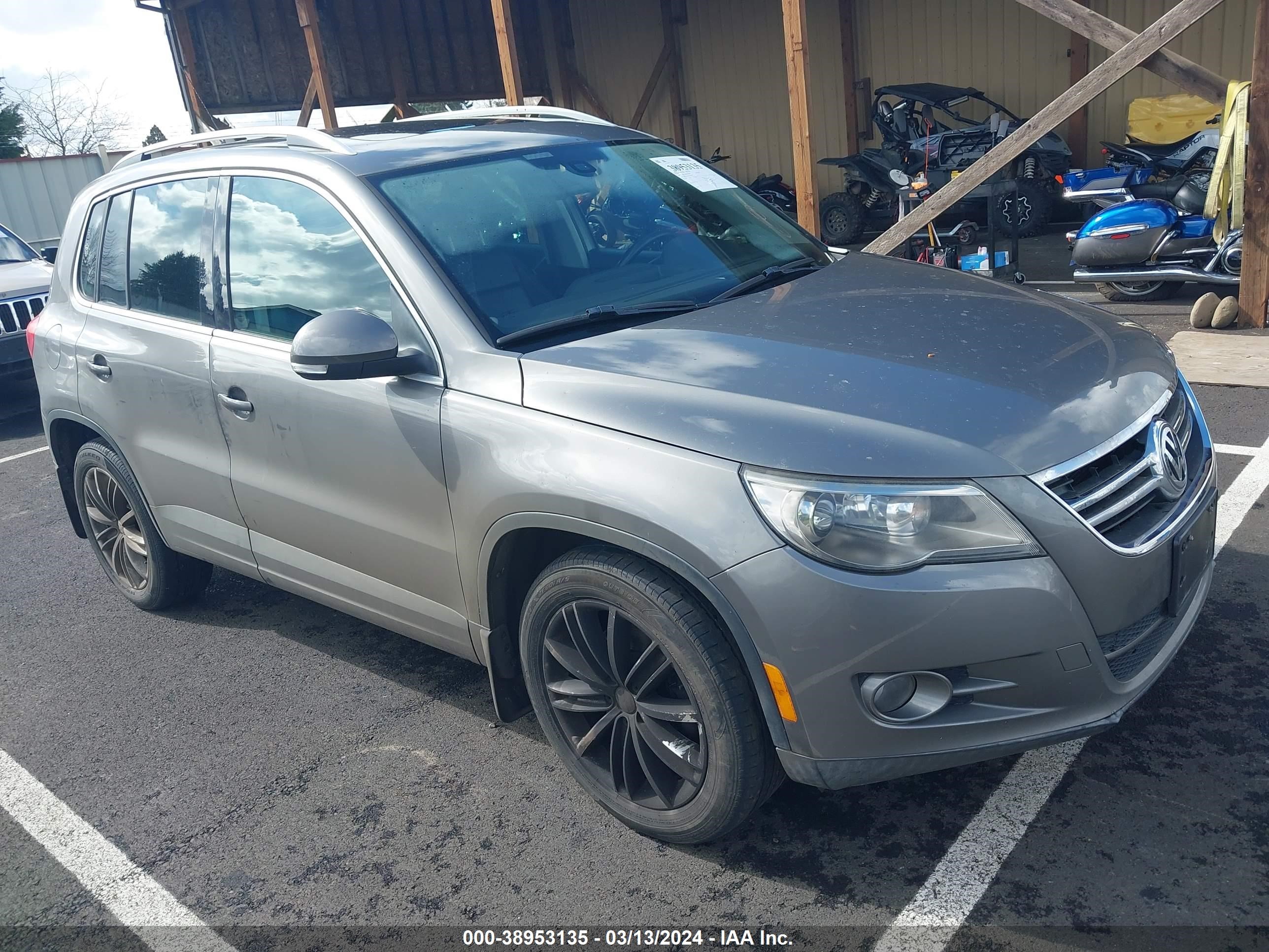 volkswagen tiguan 2009 wvgbv95n89w004435