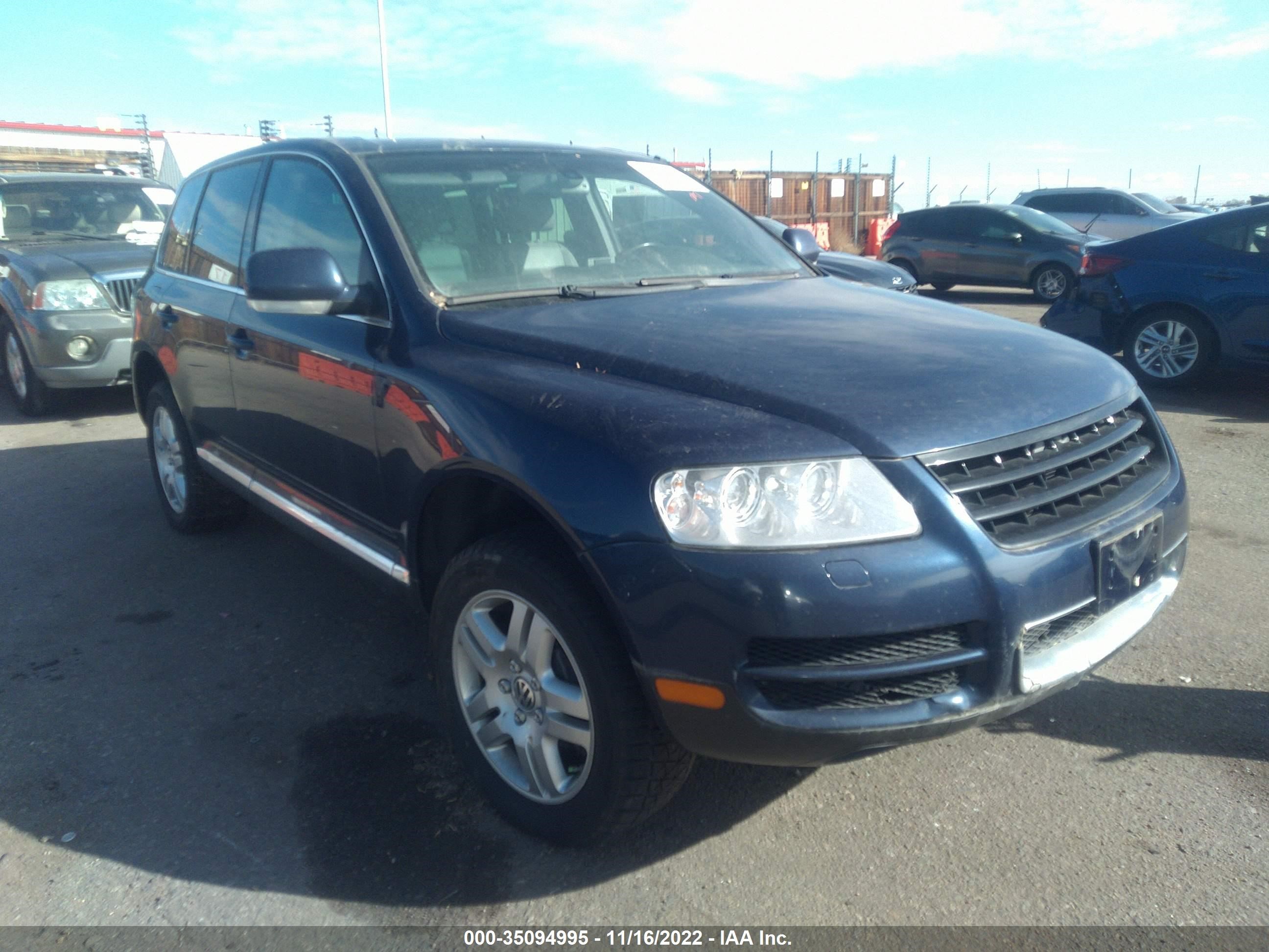 volkswagen touareg 2004 wvgcm67l34d018104