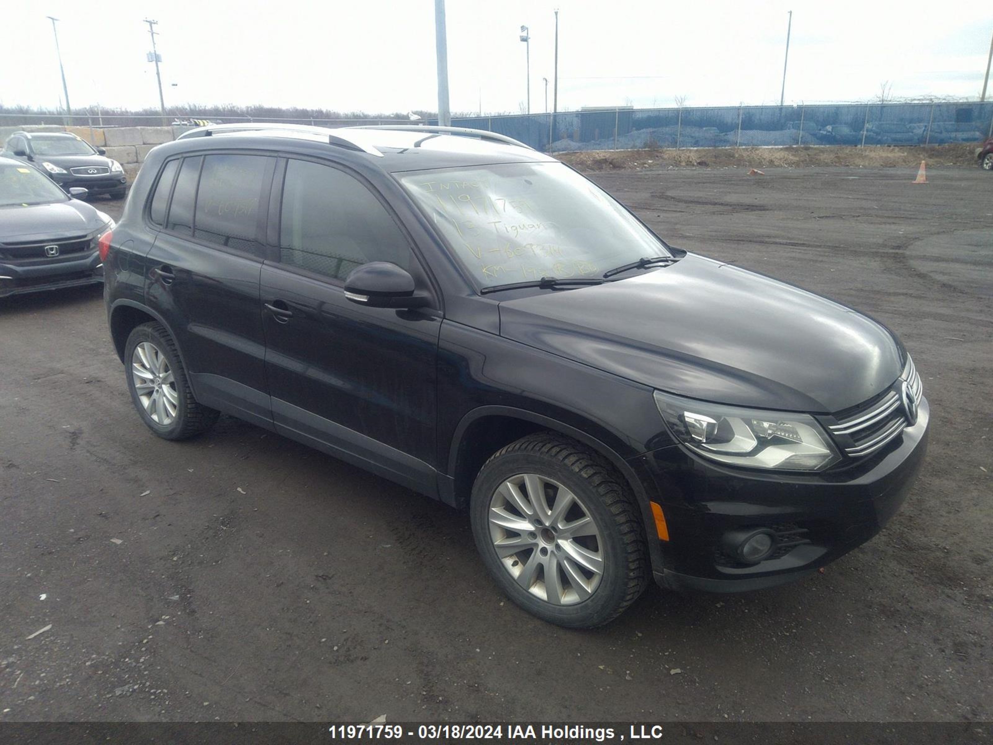 volkswagen tiguan 2013 wvgjv3ax7dw609314