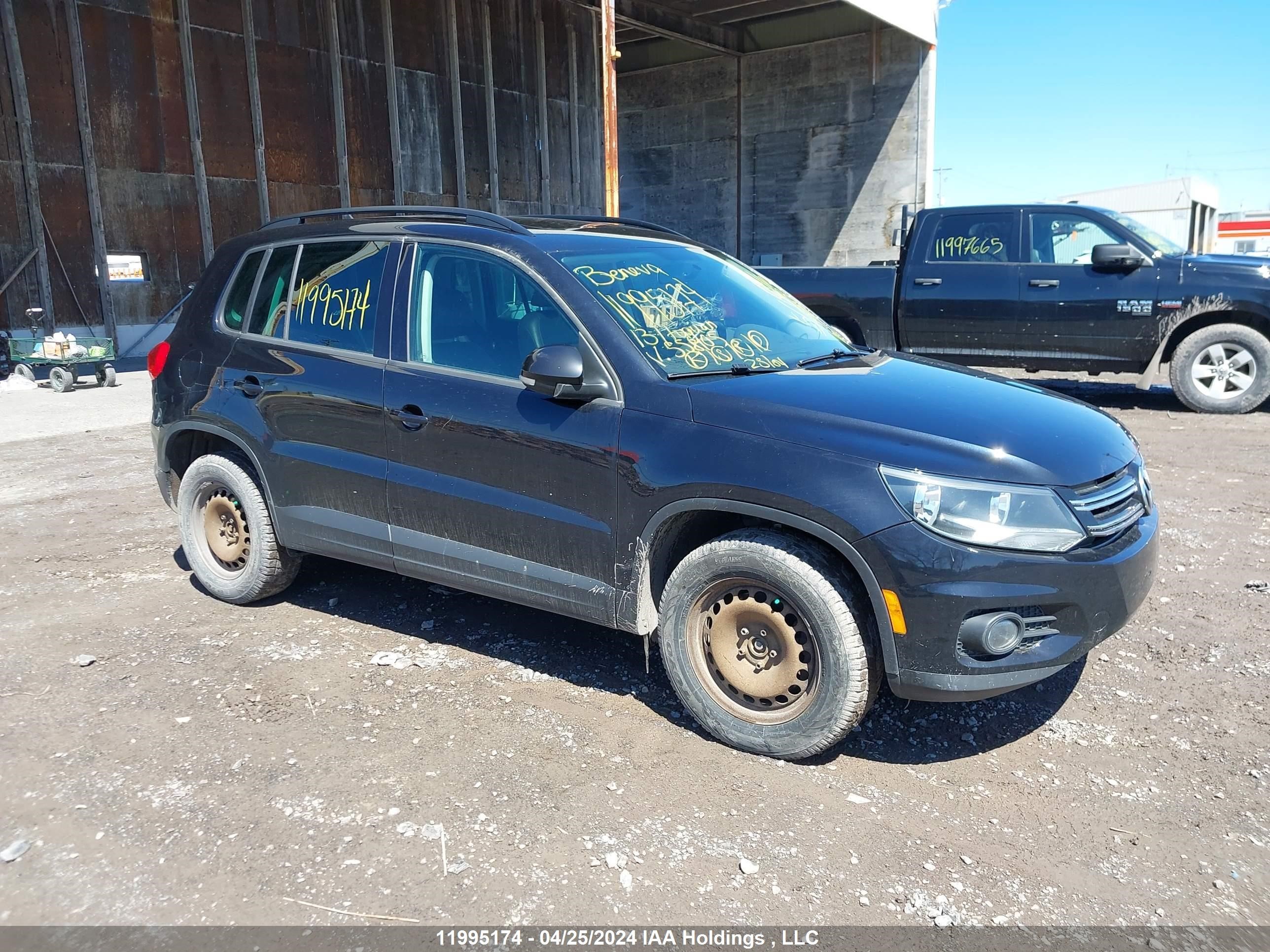 volkswagen tiguan 2013 wvgjv7ax6dw558105