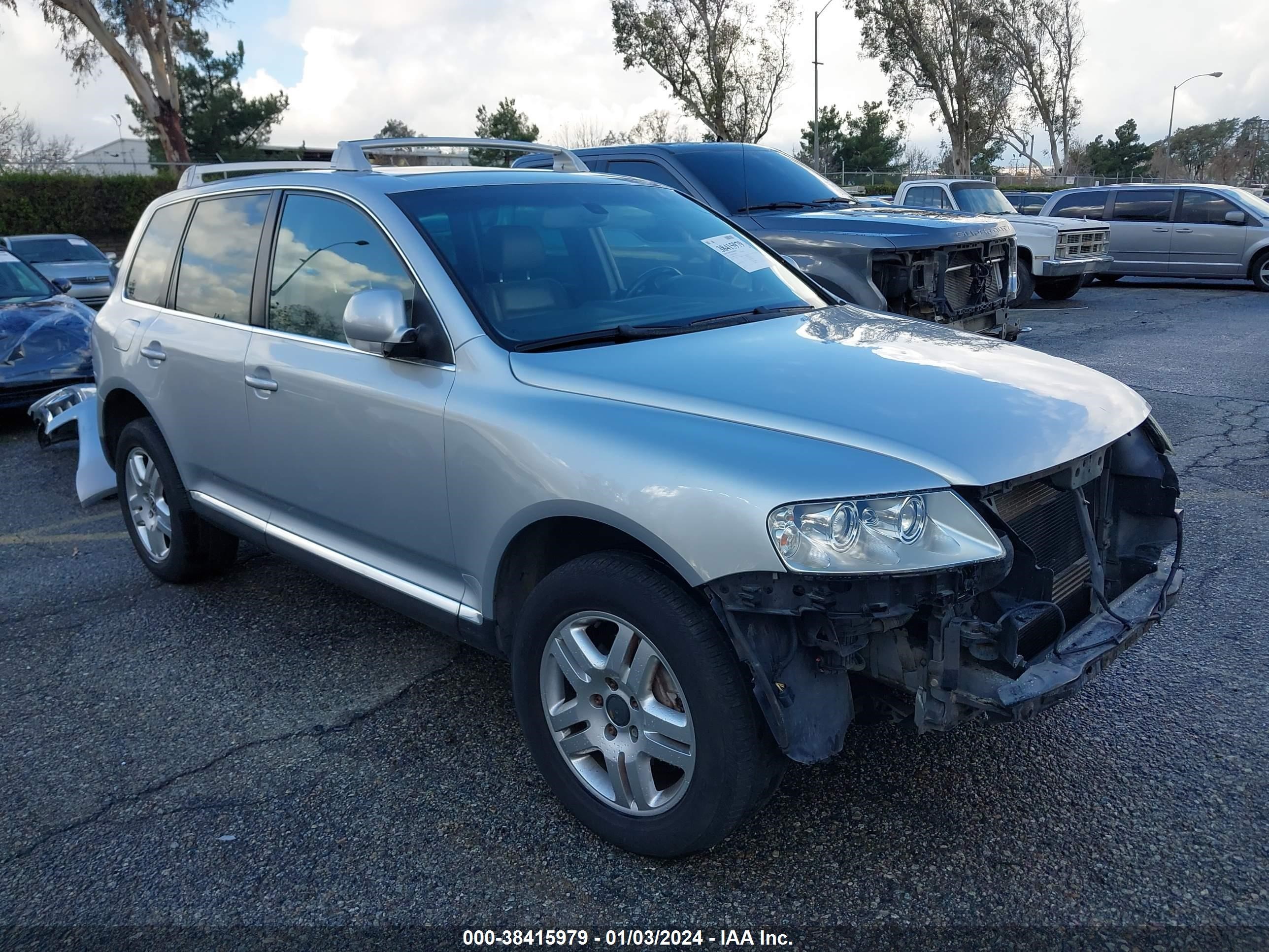 volkswagen touareg 2005 wvgmm77l25d011253