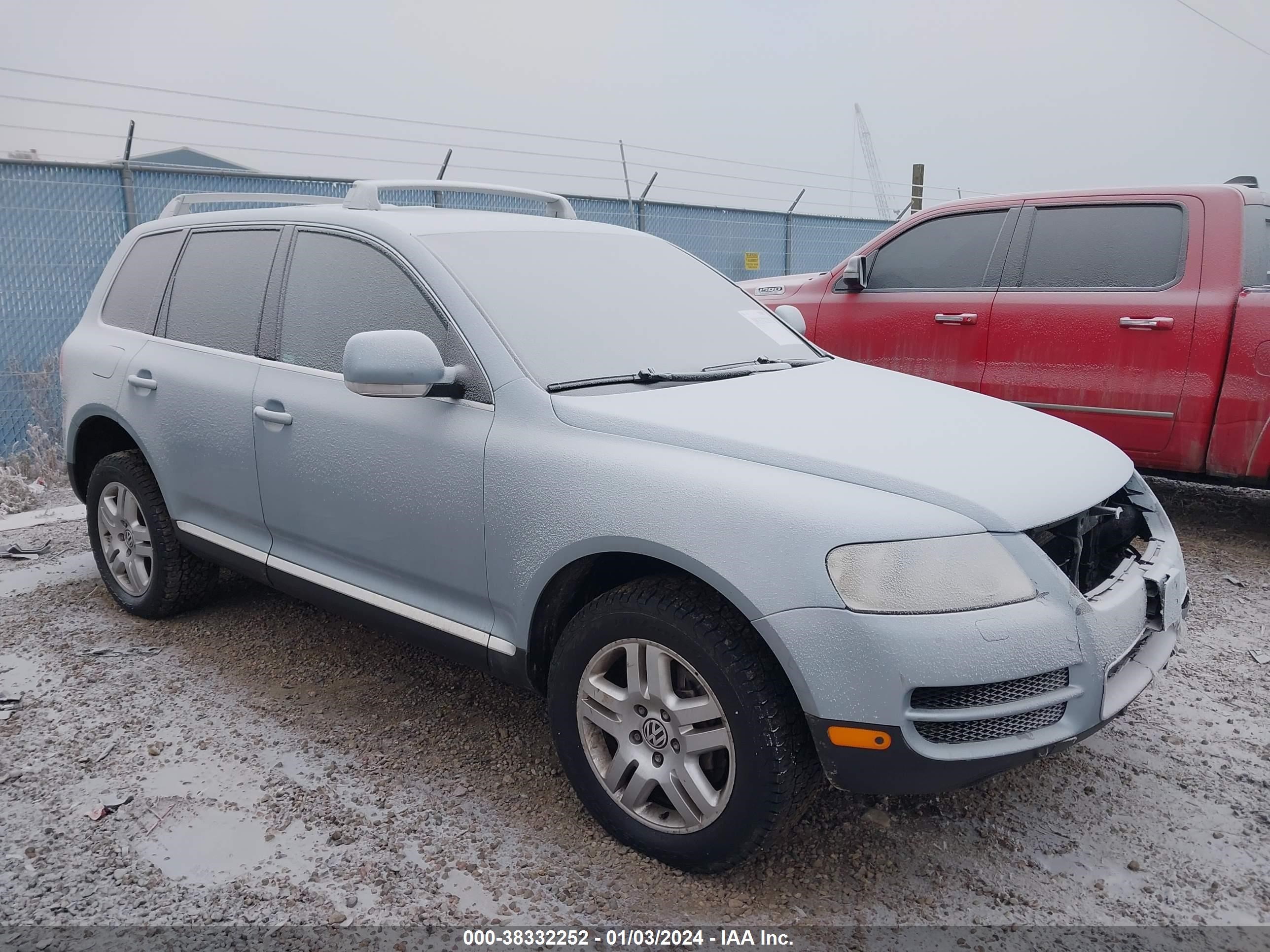 volkswagen touareg 2005 wvgmm77l35d022942