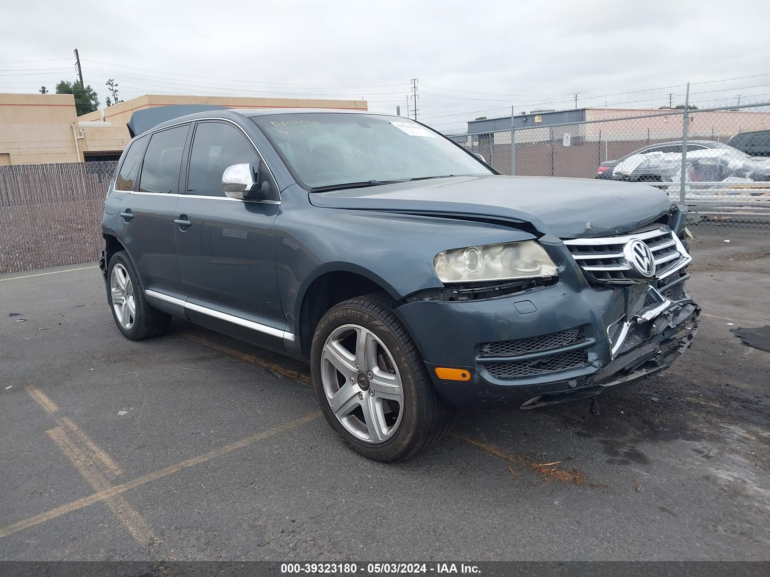 volkswagen touareg 2005 wvgmm77l35d080758