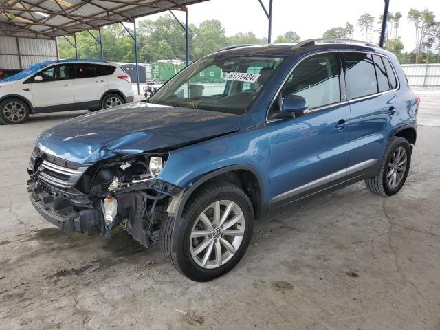 volkswagen tiguan 2017 wvgsv7ax3hk014596