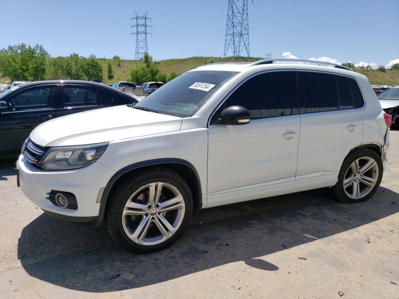 volkswagen tiguan 2017 wvguv7ax3hk008497