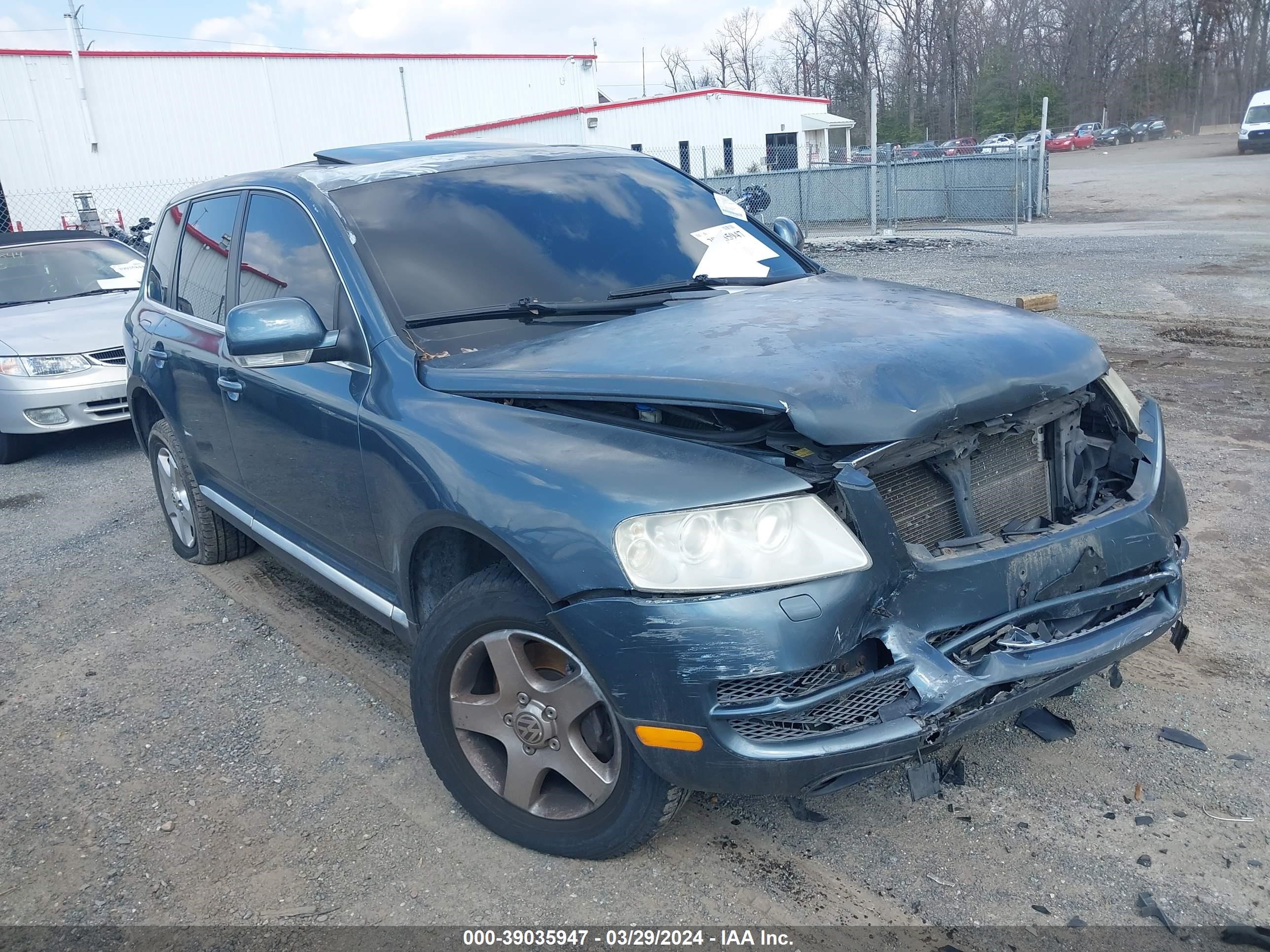 volkswagen touareg 2006 wvgzg77l16d024834