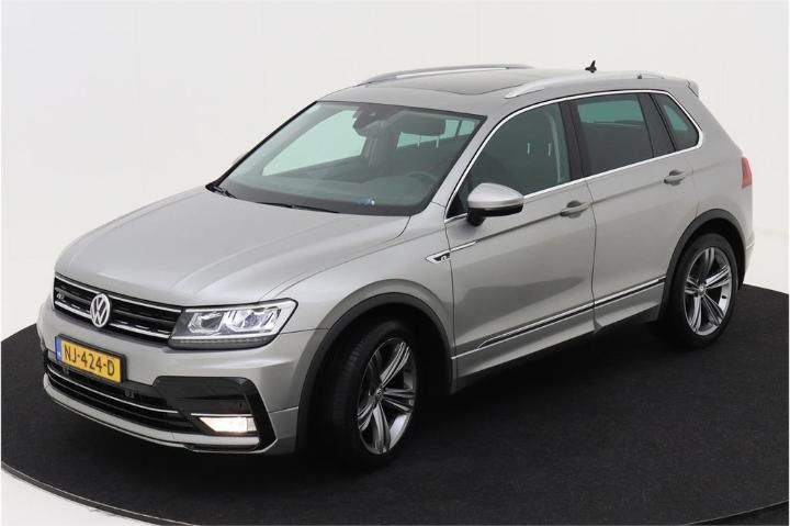 volkswagen tiguan 2017 wvgzzz5nzhw883266