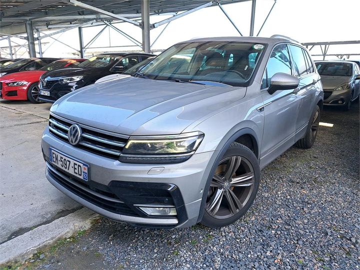 volkswagen tiguan 2017 wvgzzz5nzhw921243