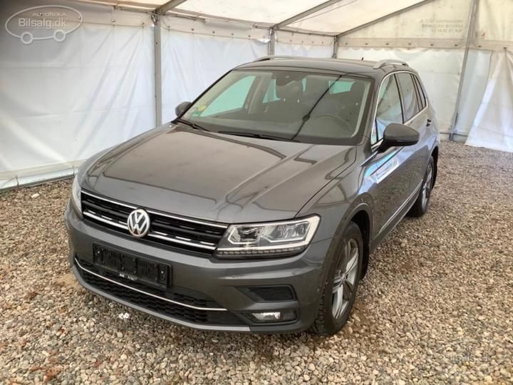 volkswagen tiguan suv 2018 wvgzzz5nzjw398346