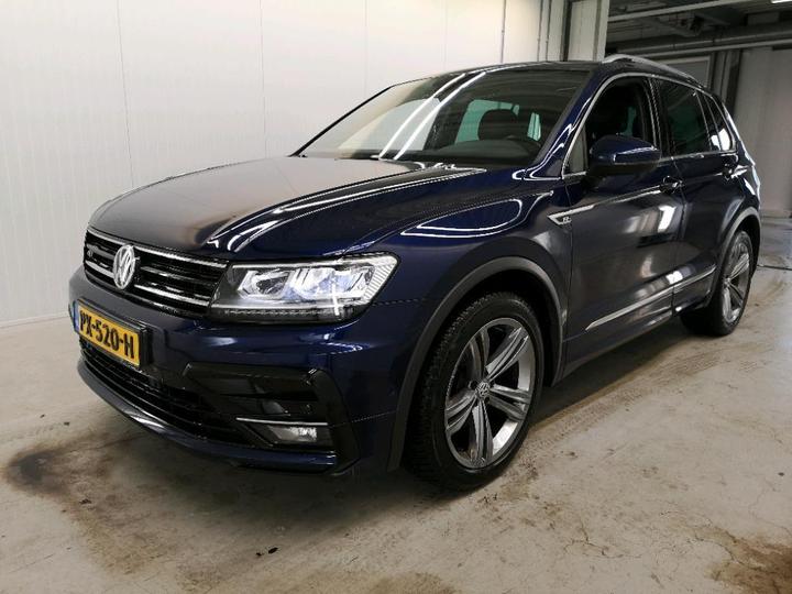 volkswagen tiguan 2017 wvgzzz5nzjw843515