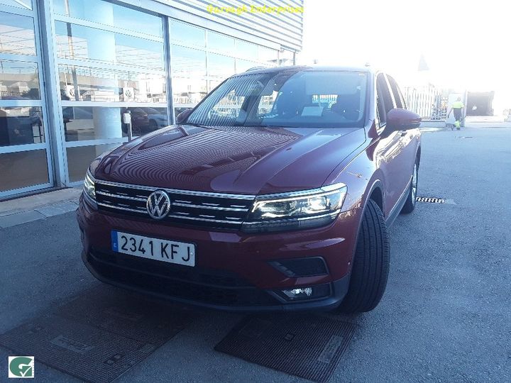 volkswagen tiguan 2017 wvgzzz5nzjw845977