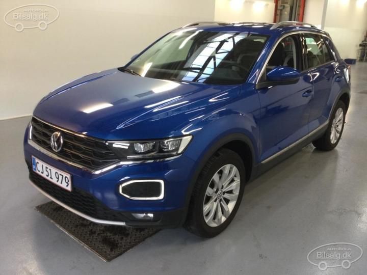 volkswagen t-roc suv 2019 wvgzzza1zkv116036