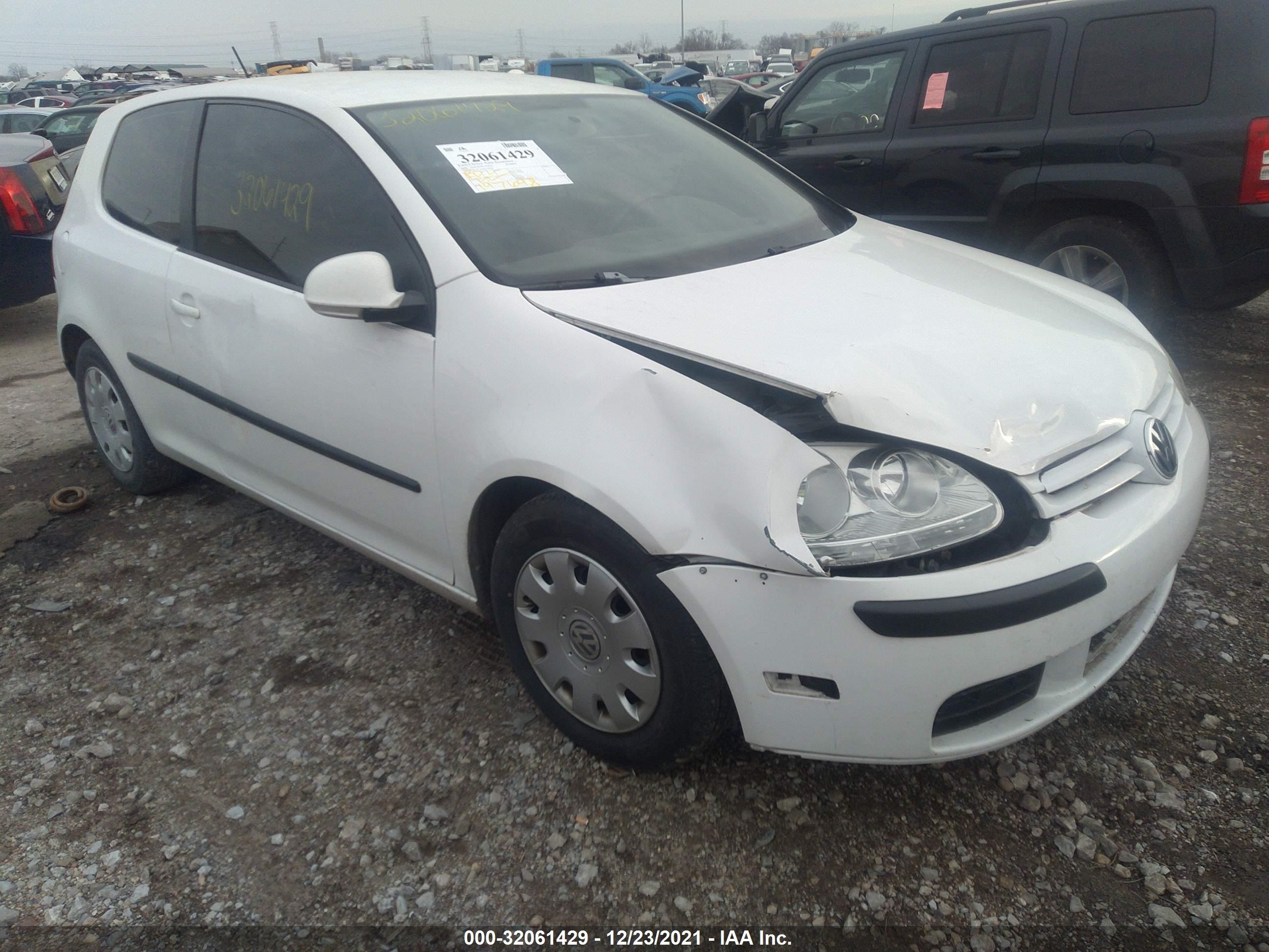 volkswagen golf 2008 wvwaa71k38w140496