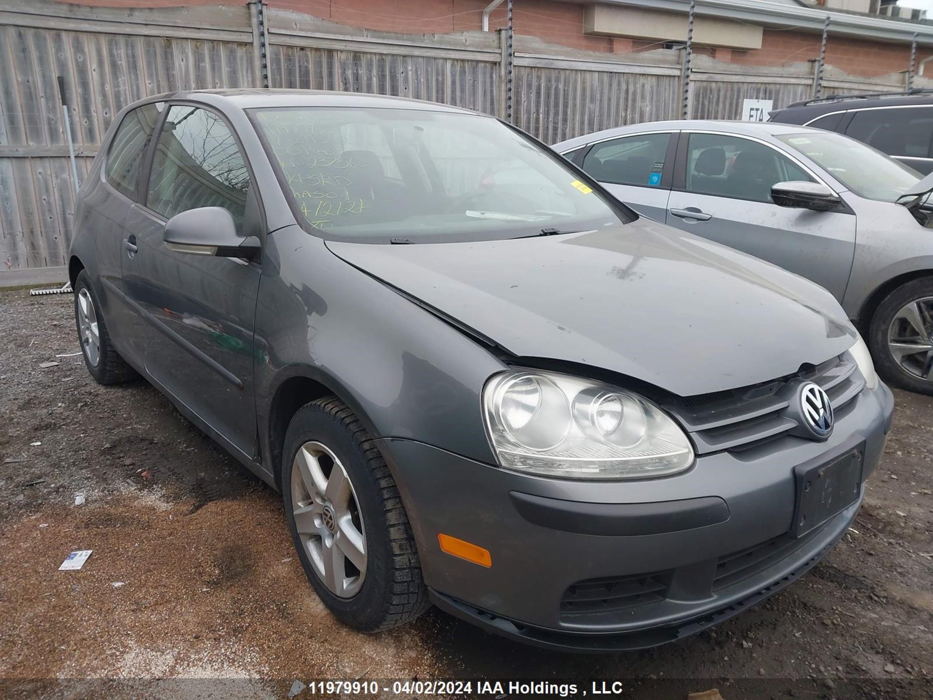 volkswagen golf 2008 wvwaa71k98w211362