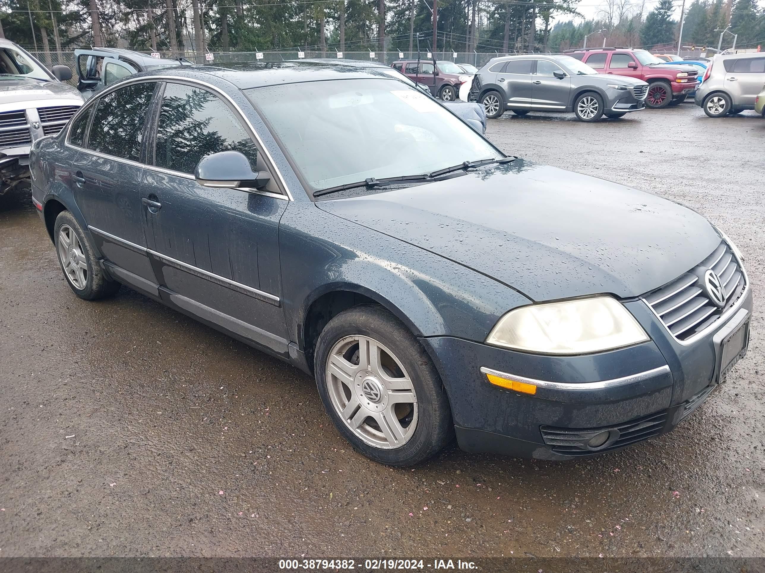 volkswagen passat 2005 wvwad63b15p035198