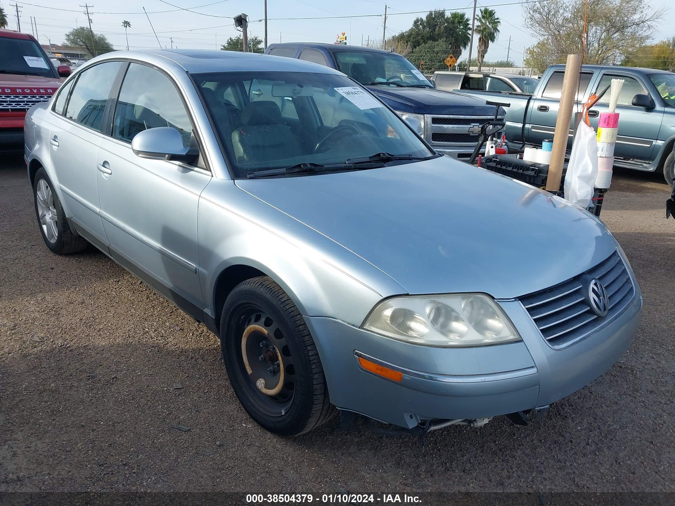 volkswagen passat 2005 wvwae63b05e034116