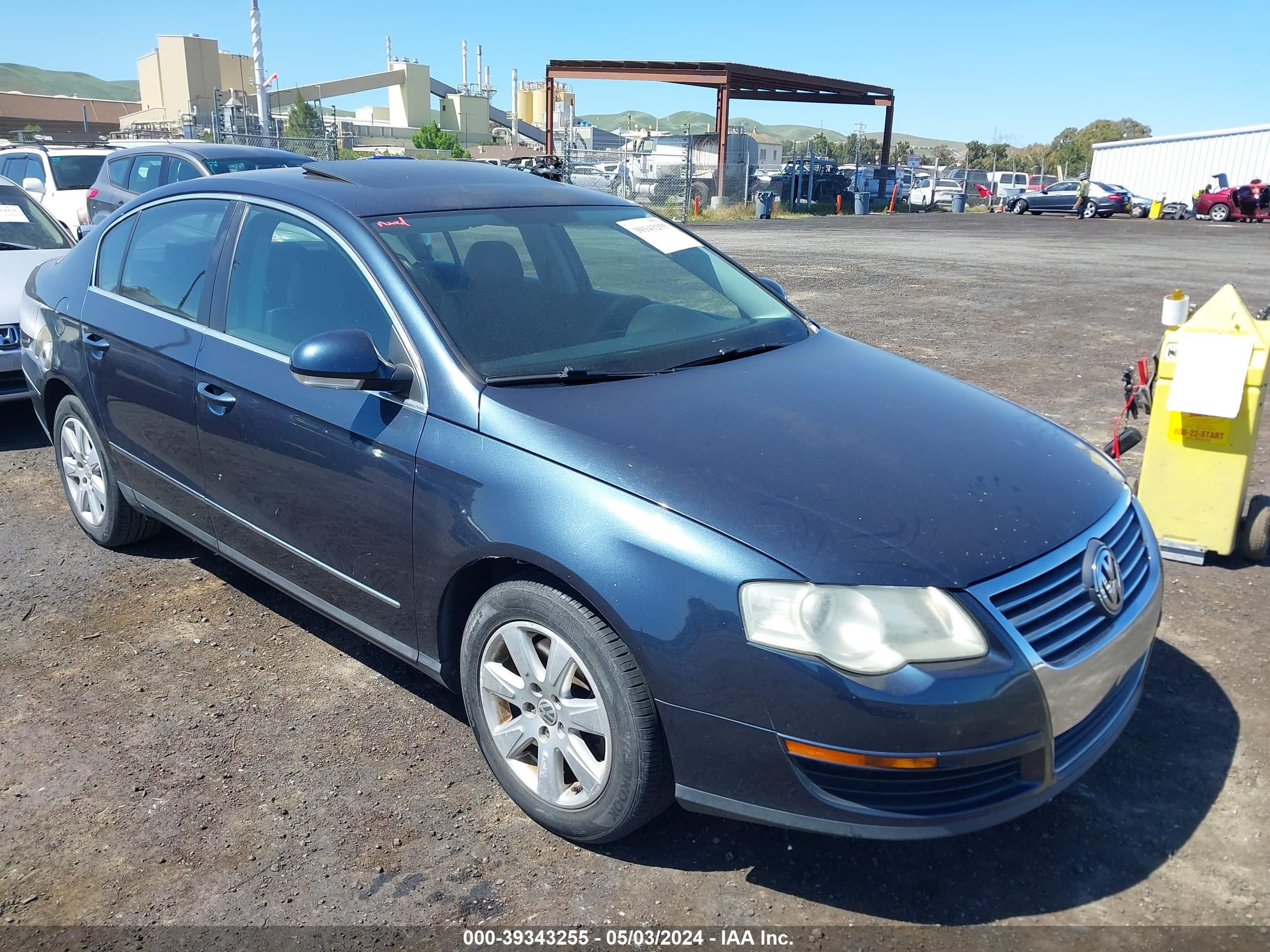 volkswagen passat 2007 wvwak73c17p038898