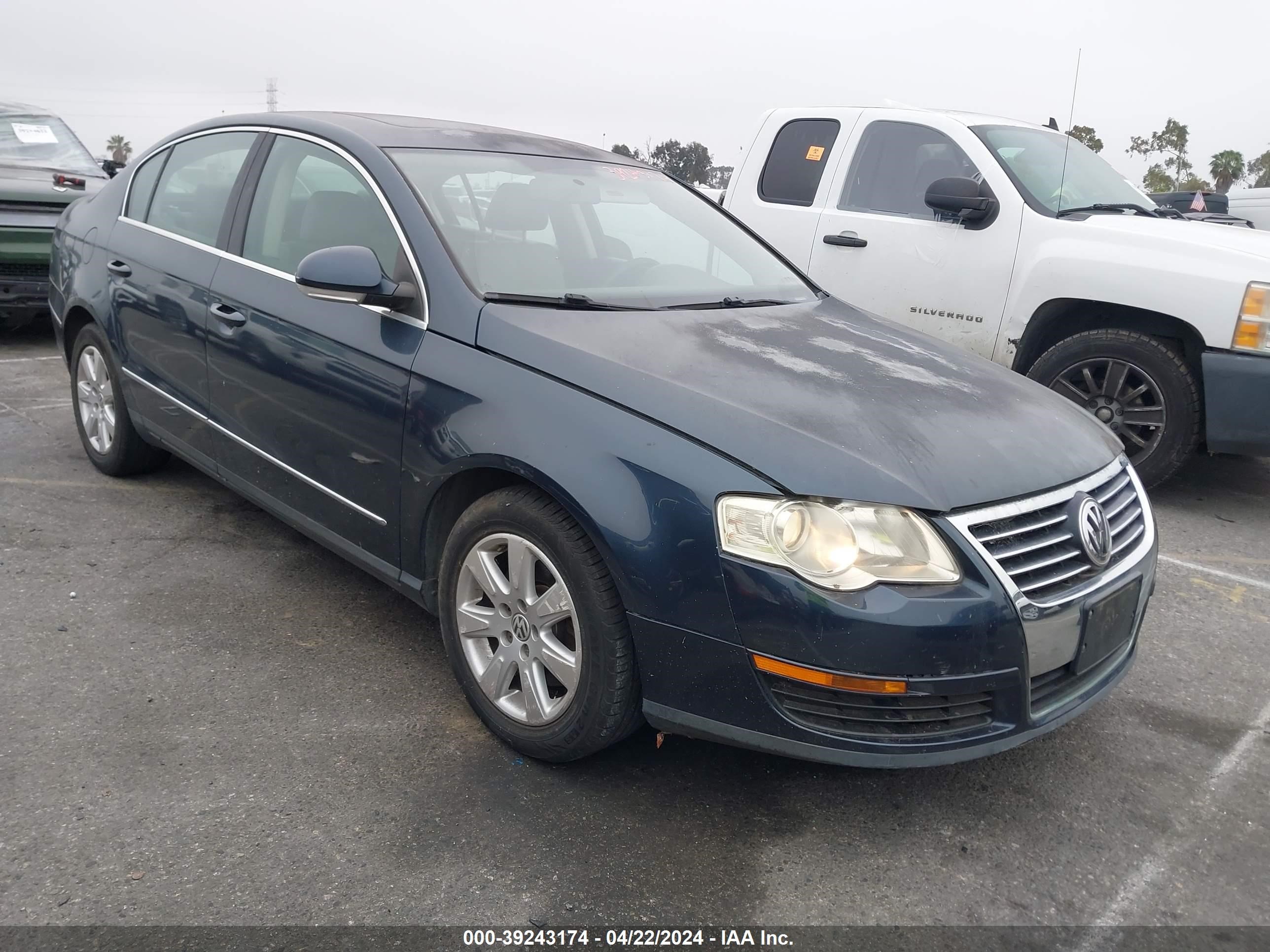 volkswagen passat 2007 wvwak73c17p097093