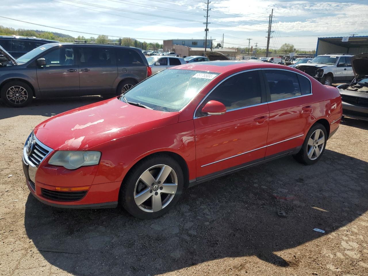 volkswagen passat 2008 wvwak73c88p015832