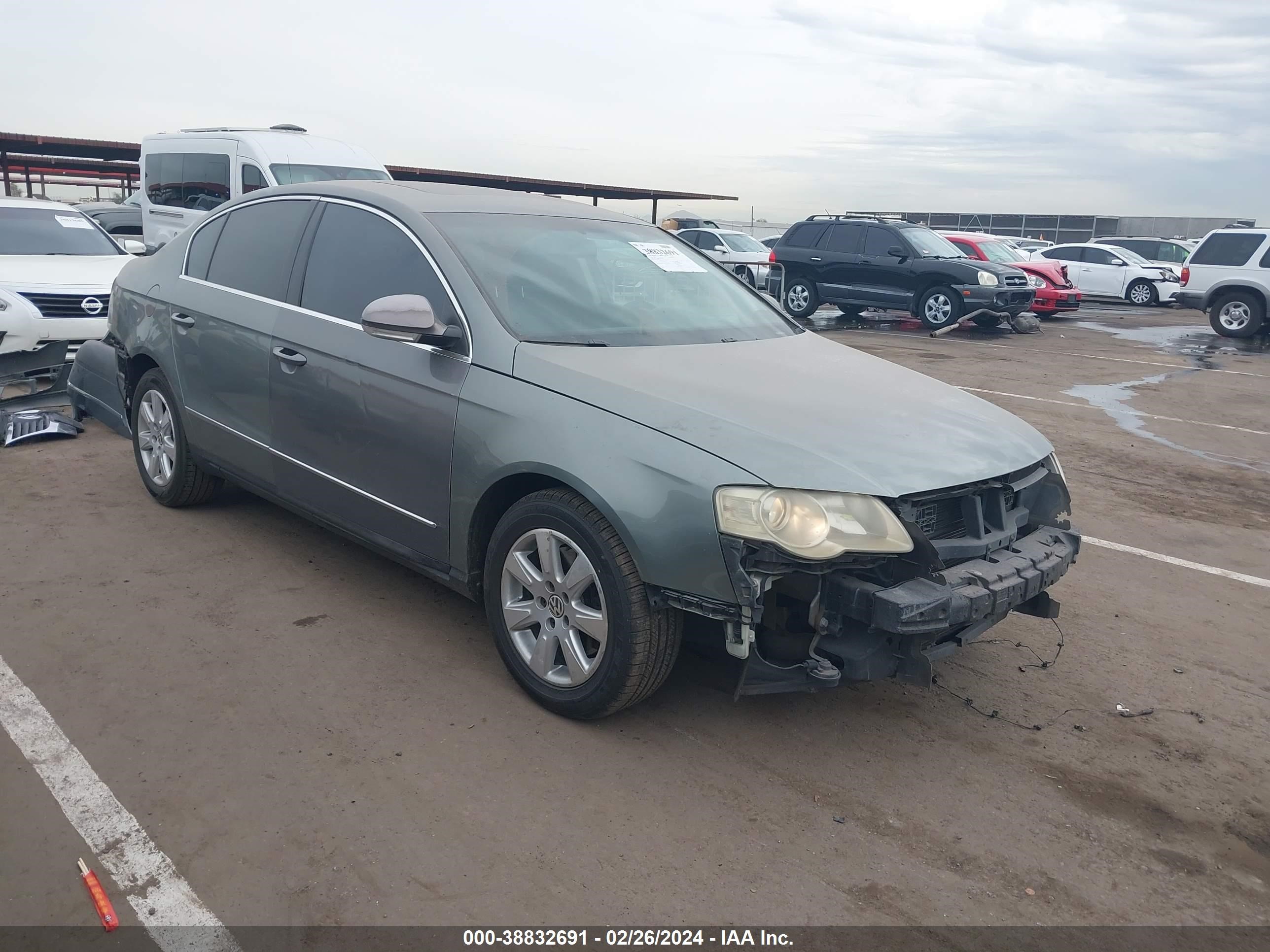 volkswagen passat 2006 wvwak93c36p124658