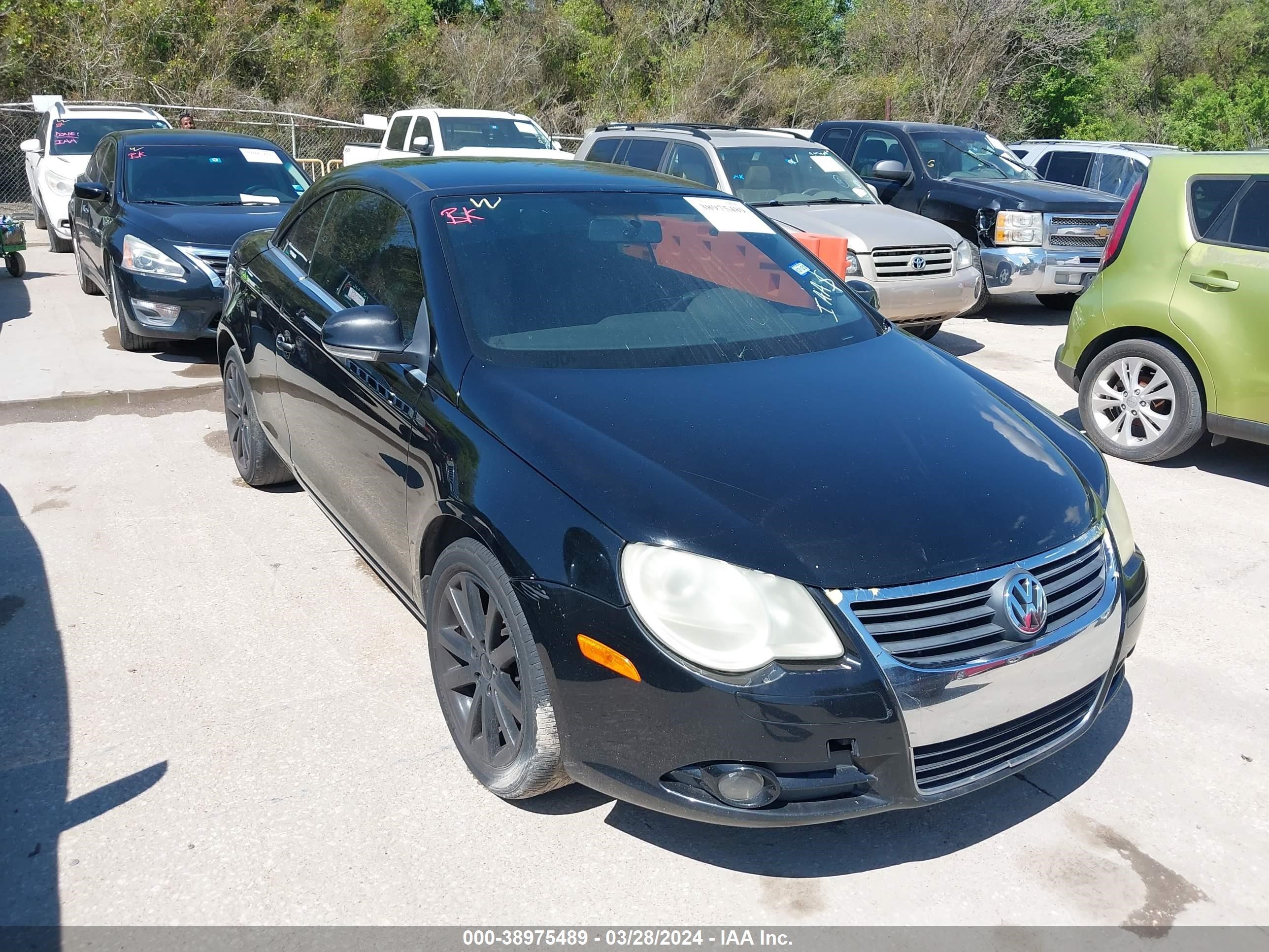 volkswagen eos 2008 wvwba71f08v044354