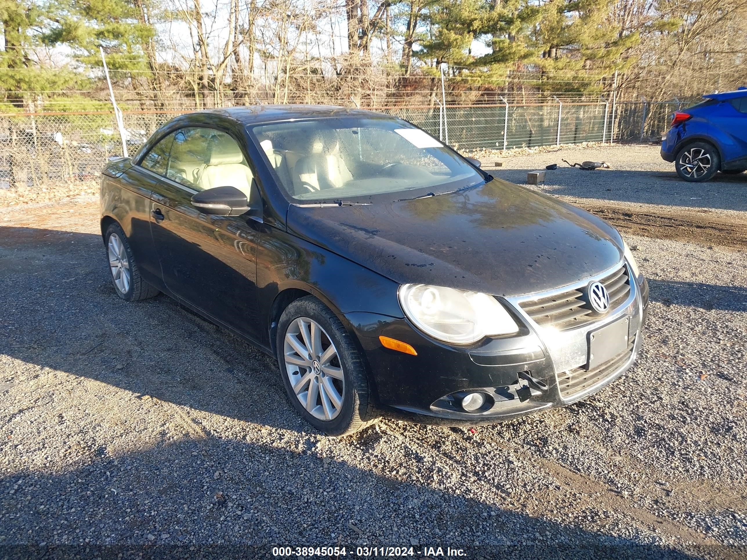 volkswagen eos 2009 wvwba71f09v005166