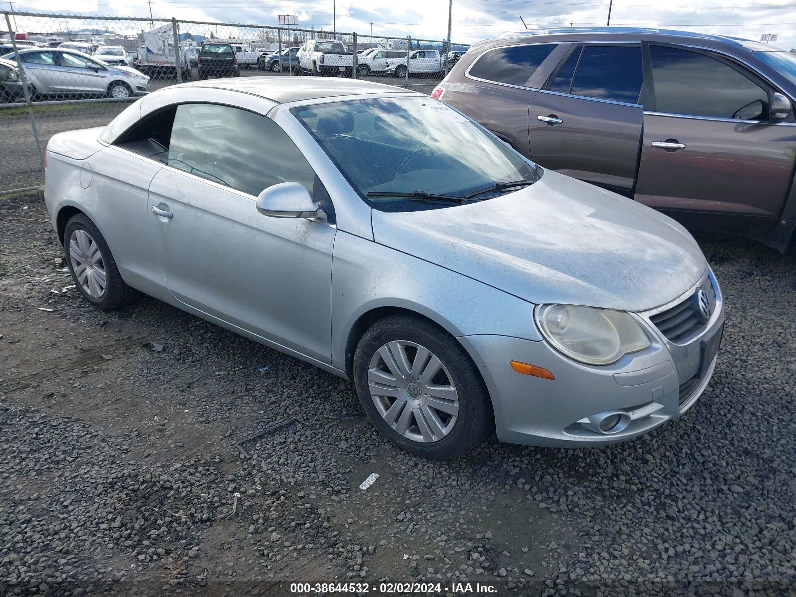 volkswagen eos 2007 wvwba71f47v006172