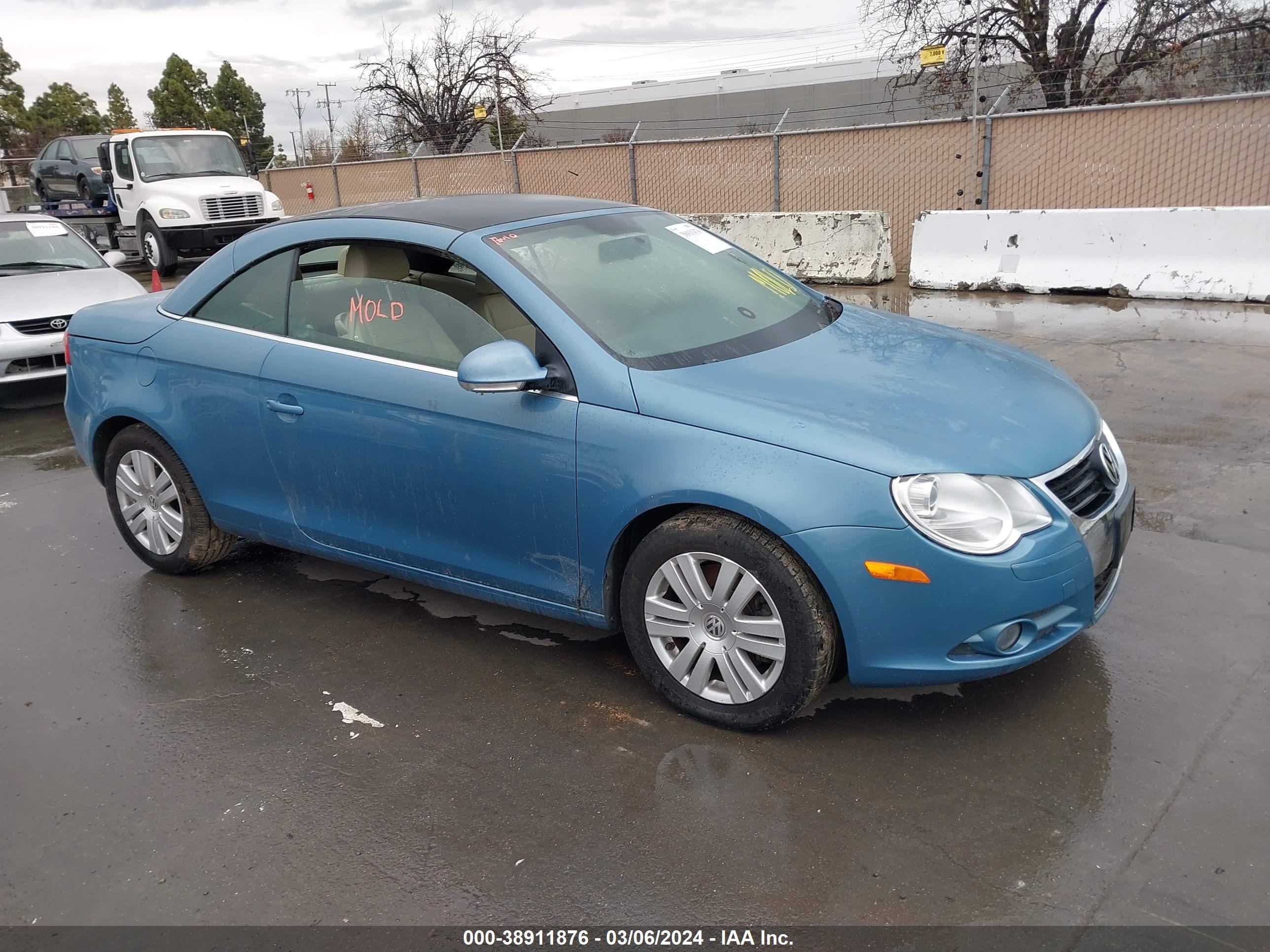 volkswagen eos 2008 wvwba71f68v022925